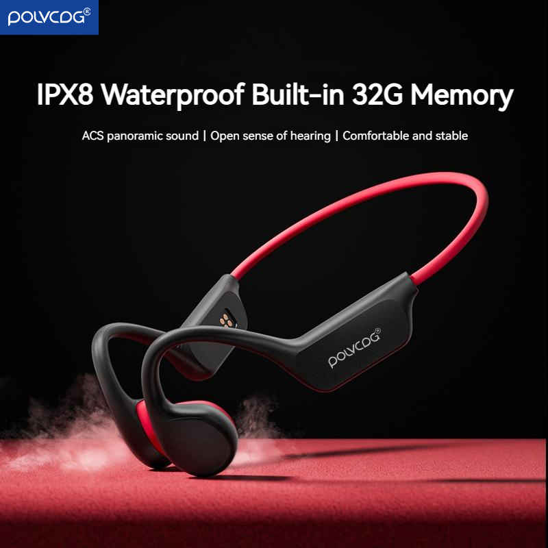 Bone Conduction Running Headphones - Fone de Ouvido por Condução Óssea