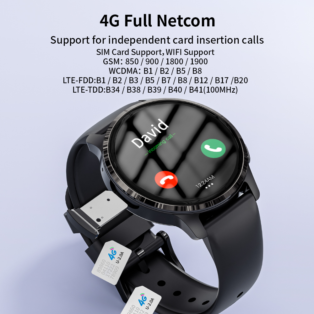 Relógio inteligente Android 4G - Smartwatches avaliação e preço