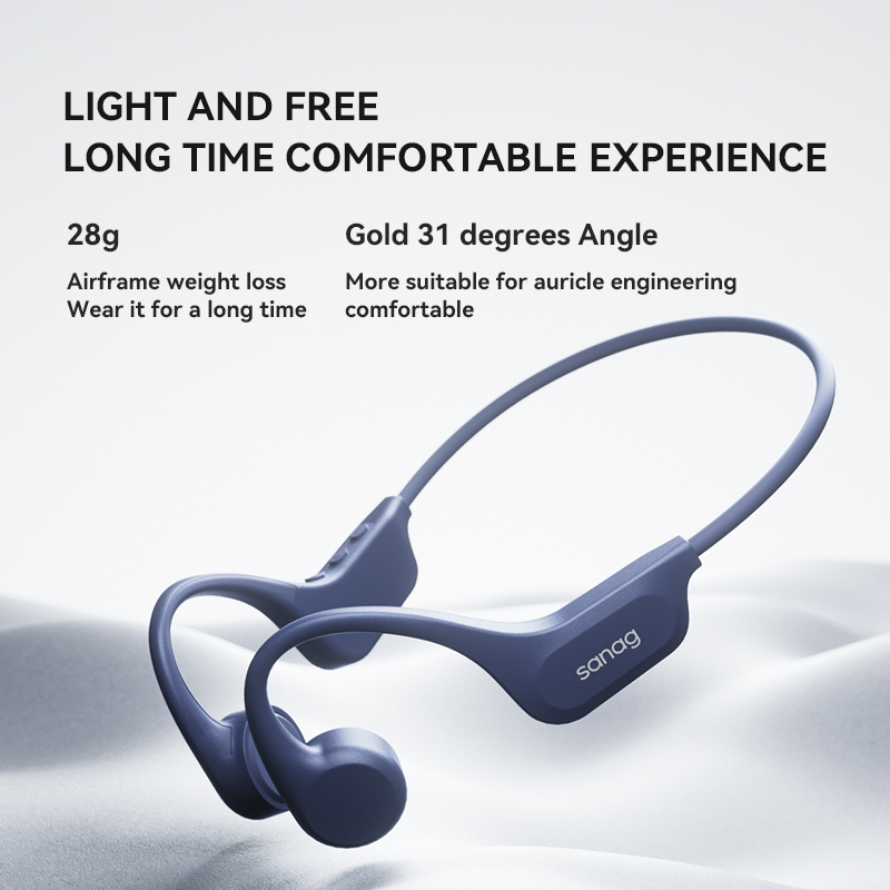 Fones de Ouvido Bluetooth Sana - Bone Conduction Running Headphones avaliação e preço