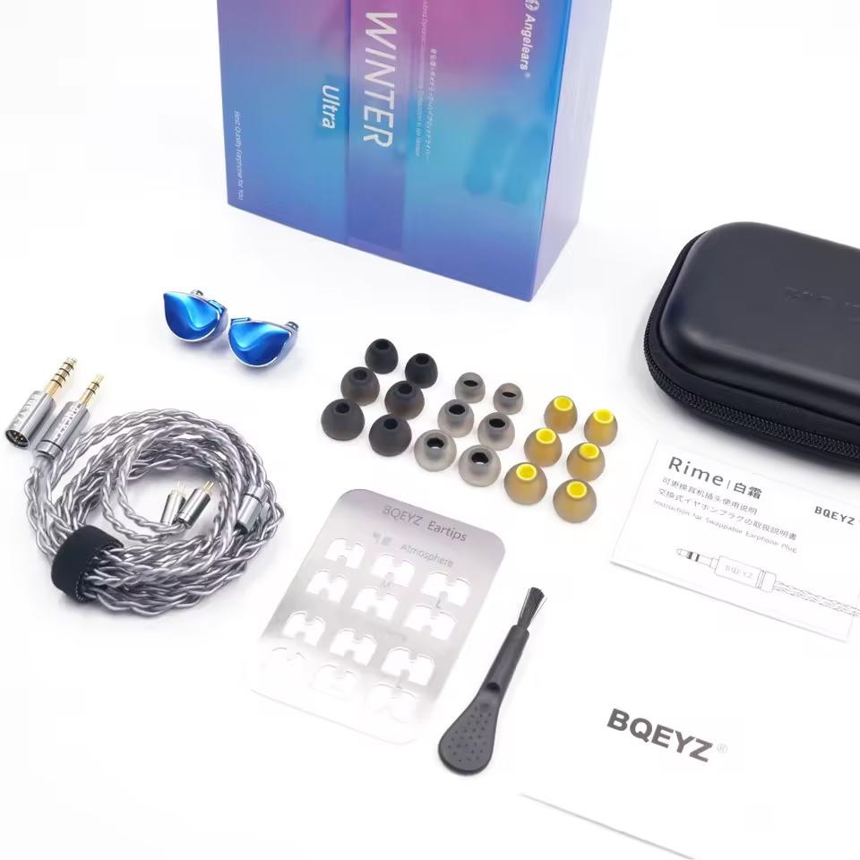 Angelears & BQEYZ Fones de Ouv - Planar Magnetic Iem Earphones avaliação e preço