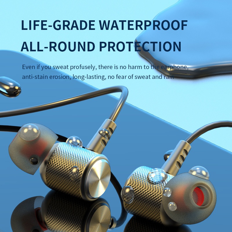 9d sem fio bluetooth fones de  - Magnetic Neckband Sports Earphones avaliação e preço