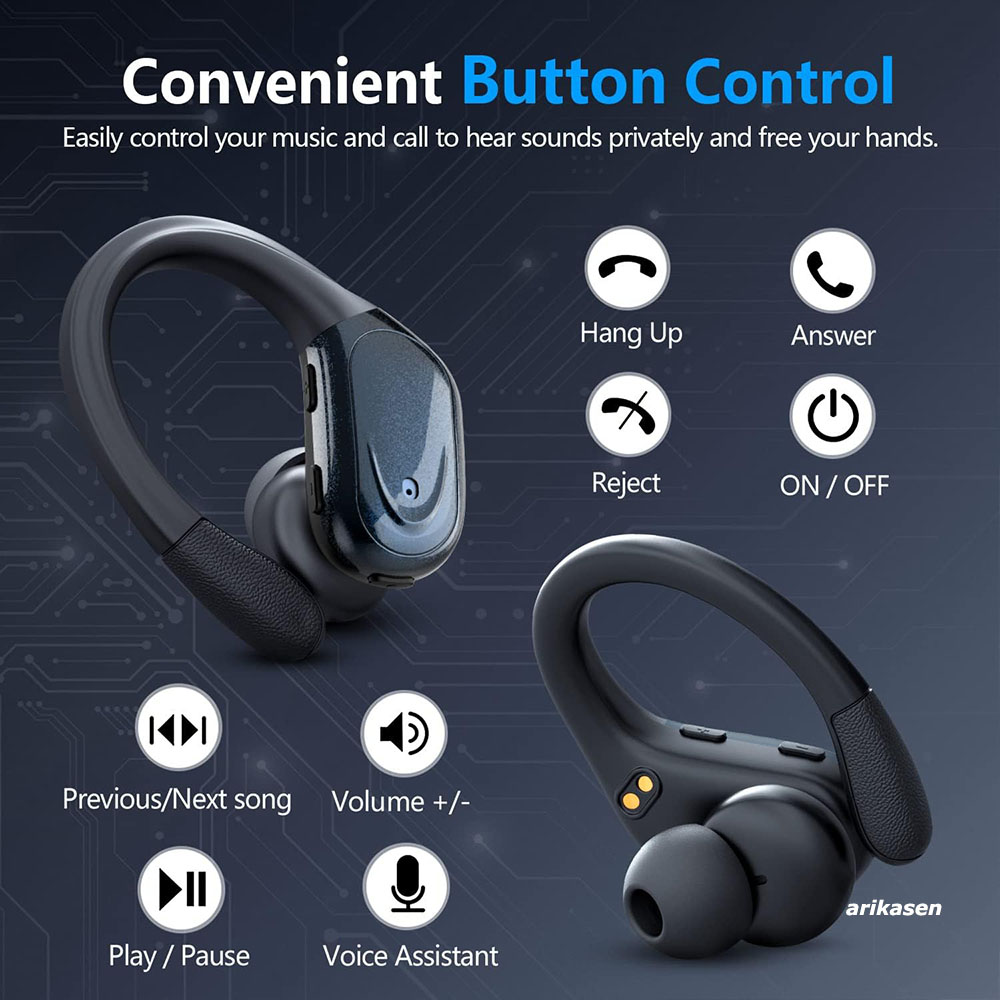 Fones de ouvido sem fio esport - Bone Conduction Running Headphones avaliação e preço