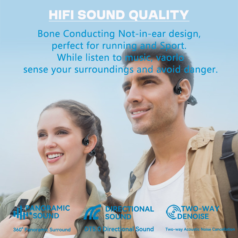 Fones de ouvido sem fio de con - Bone Conduction Running Headphones avaliação e preço